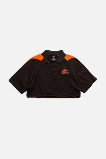 Rework Cleveland Browns NFL Crop Tee - M