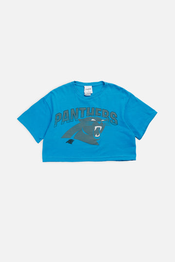 Rework Carolina Panthers NFL Crop Tee - M