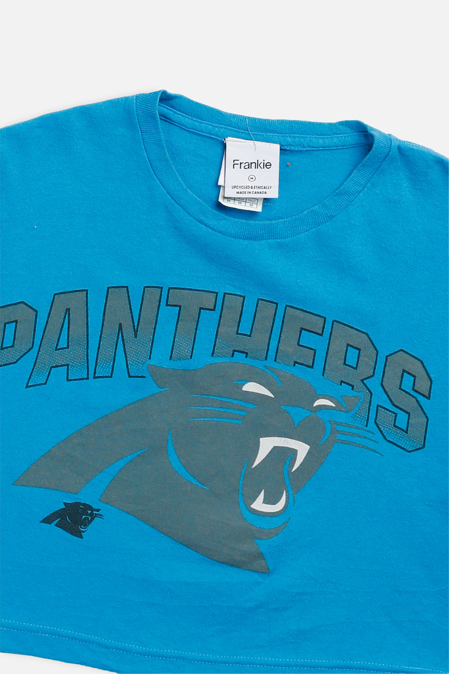 Rework Carolina Panthers NFL Crop Tee - M