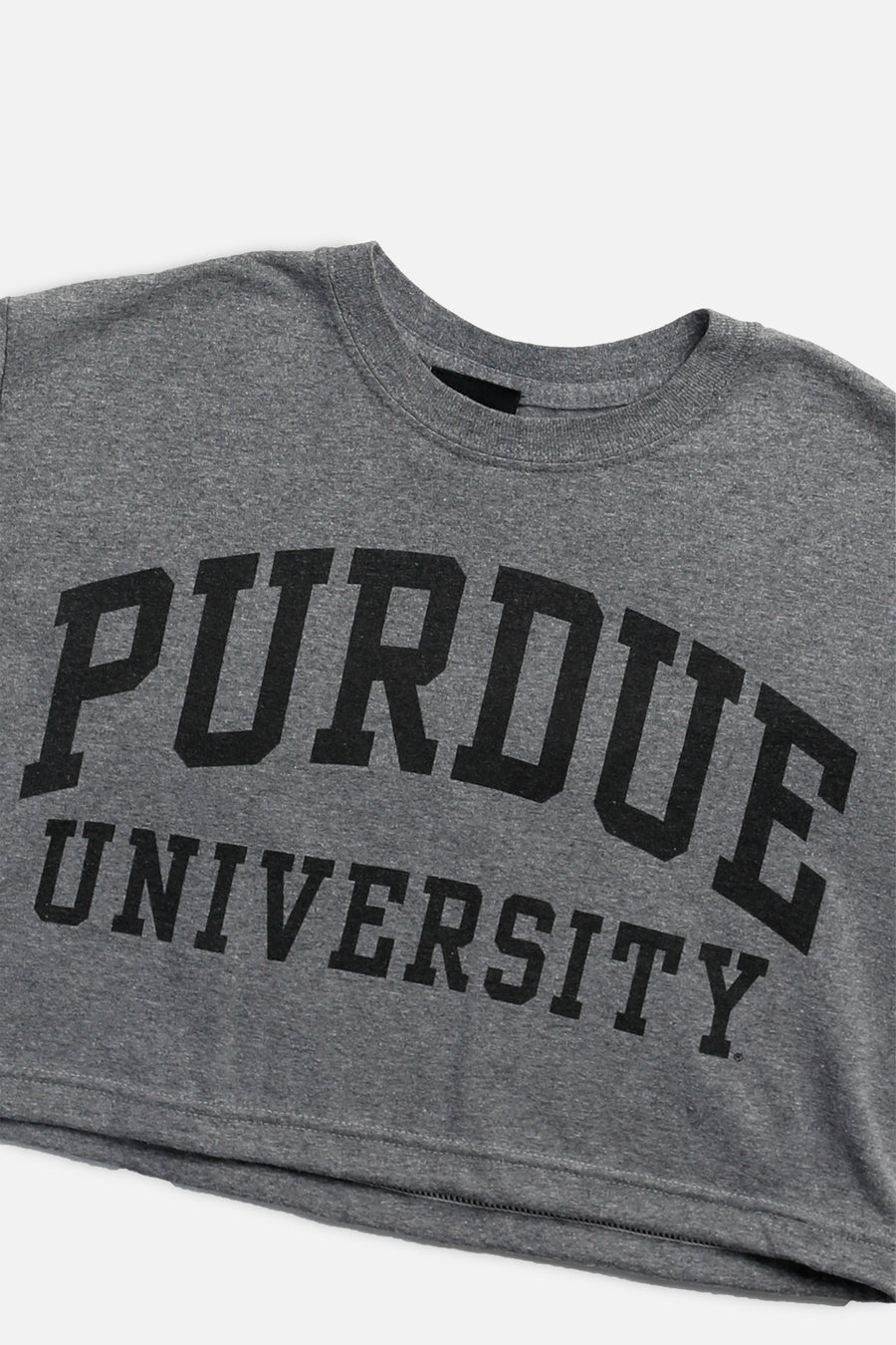 Rework Purdue University Crop Tee - S