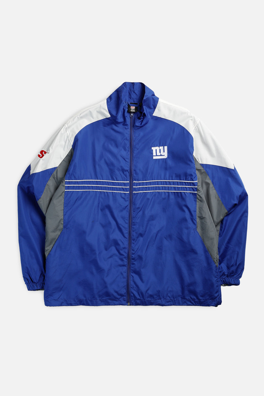 Vintage NY Giants NFL Windbreaker Jacket - XL