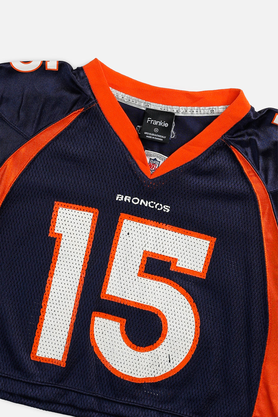 Rework Crop Denver Broncos NFL Jersey - M