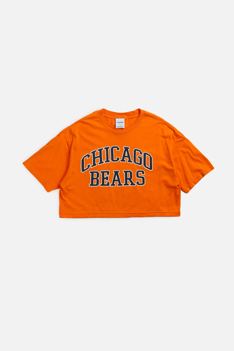 Rework Chicago Bears NFL Crop Tee - L