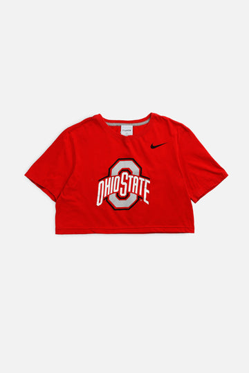 Rework Ohio State Crop Tee - S