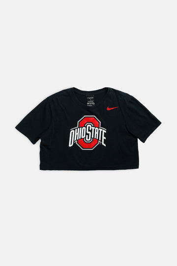 Rework Ohio State Crop Tee - S