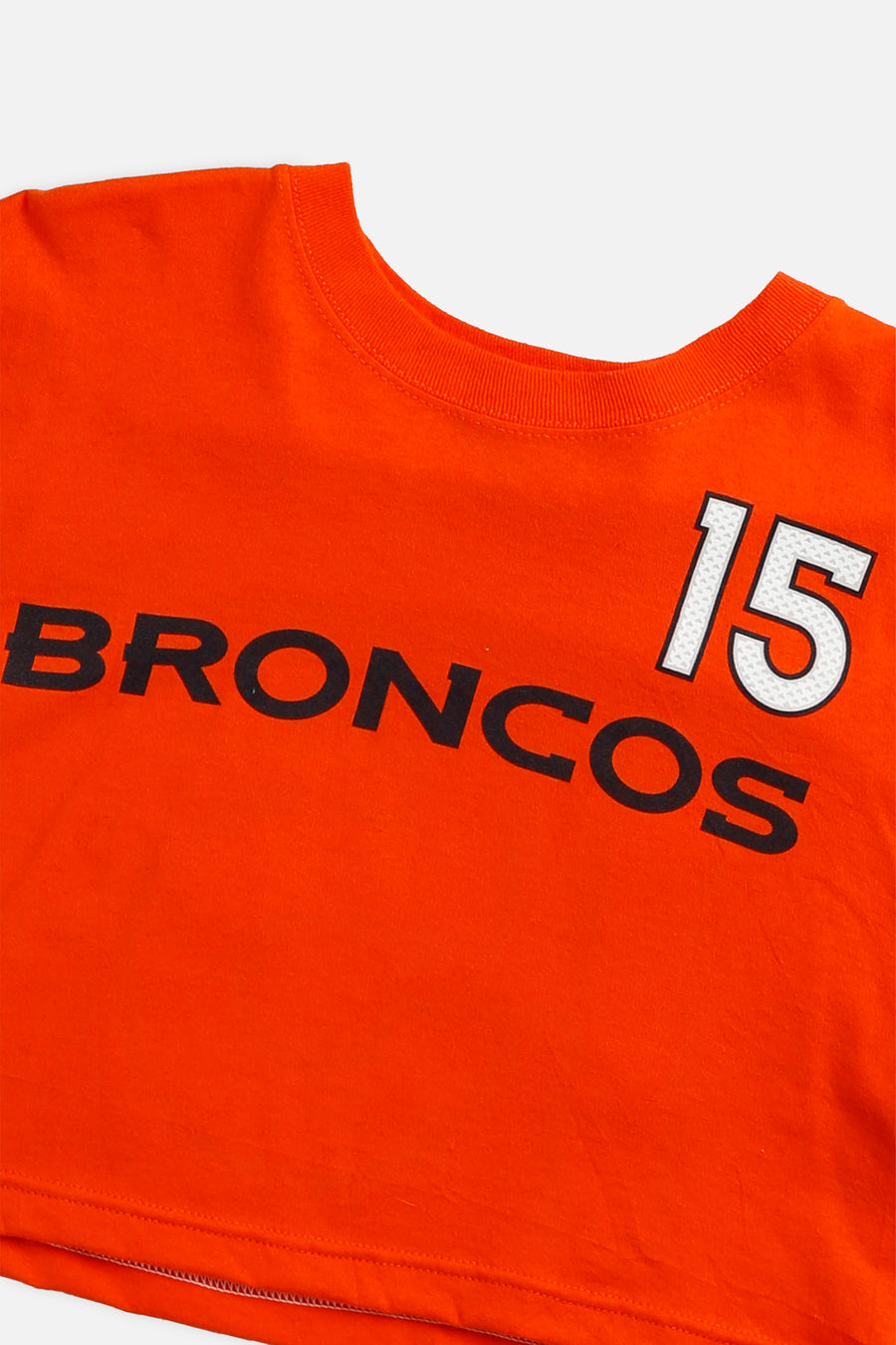 Rework Denver Broncos NFL Crop Tee - M