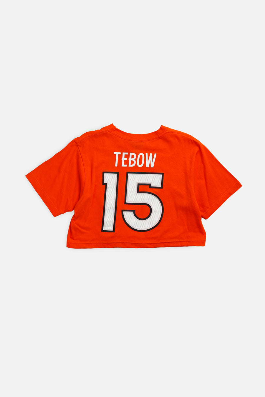 Rework Denver Broncos NFL Crop Tee - M