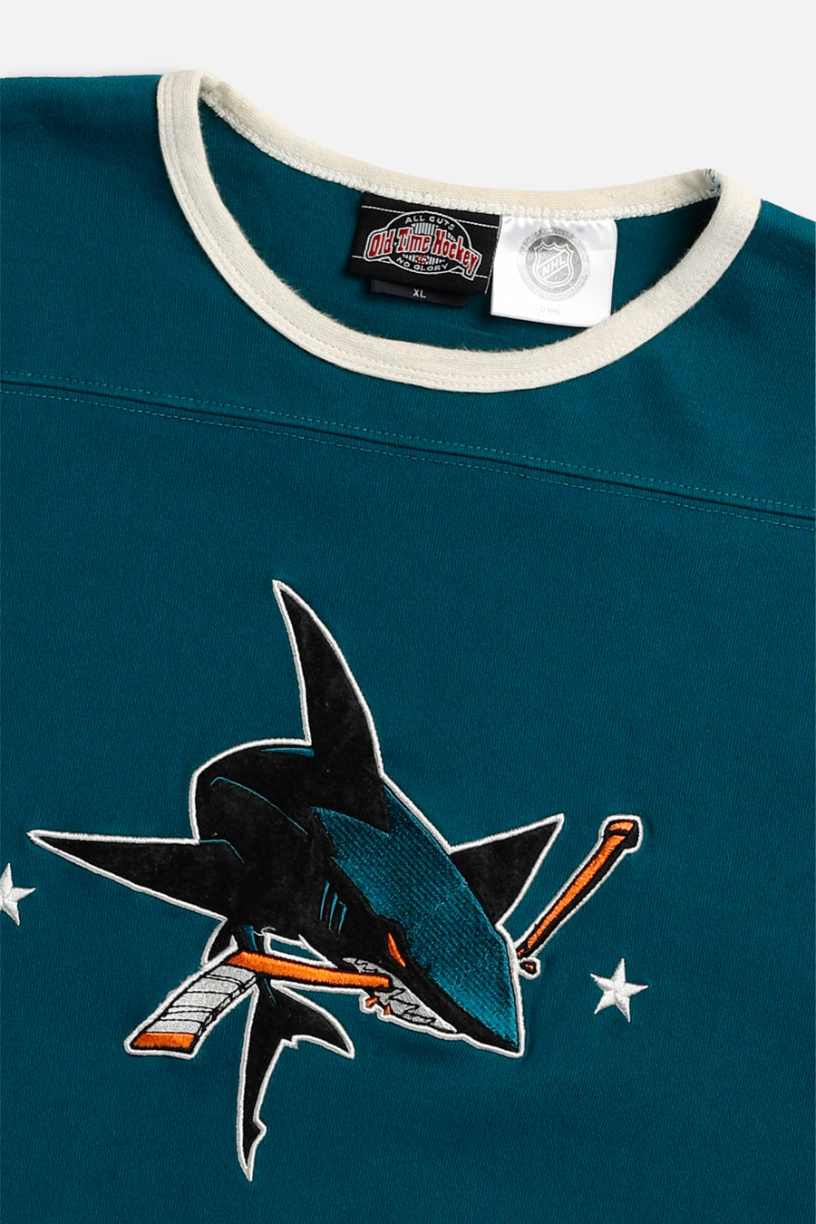 Vintage San Jose Sharks NHL Long Sleeve Tee - XL