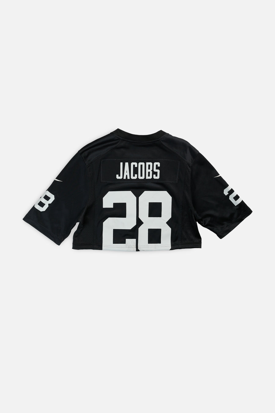 Rework Crop Las Vegas Raiders NFL Jersey - M