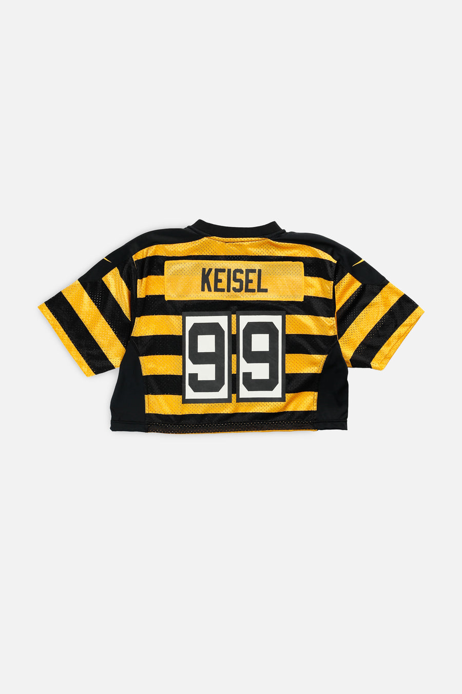 Rework Crop Pittsburgh Steelers NFL Jersey - M