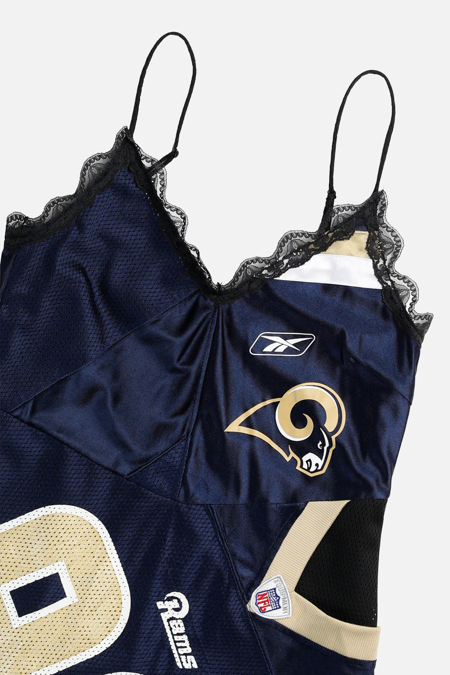 Rework LA Rams NFL Lace Dress - M