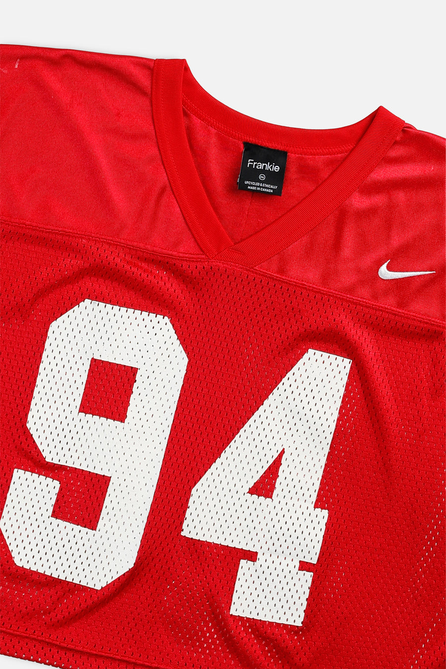 Rework Crop Nike Football Jersey - XXL