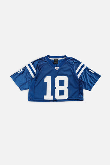 Rework Crop Indianapolis Colts NFL Jersey - M