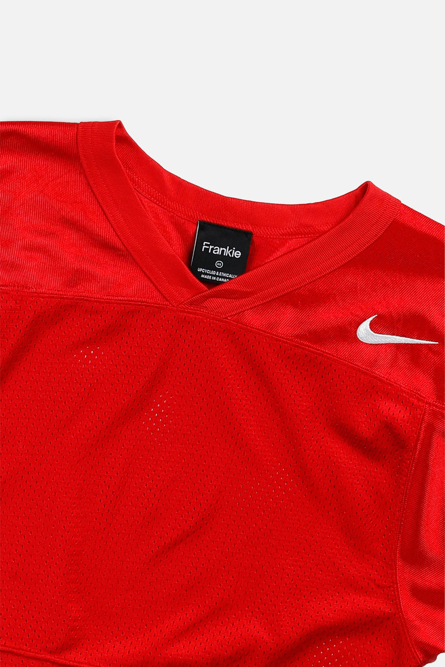 Rework Crop Nike Football Jersey - XS