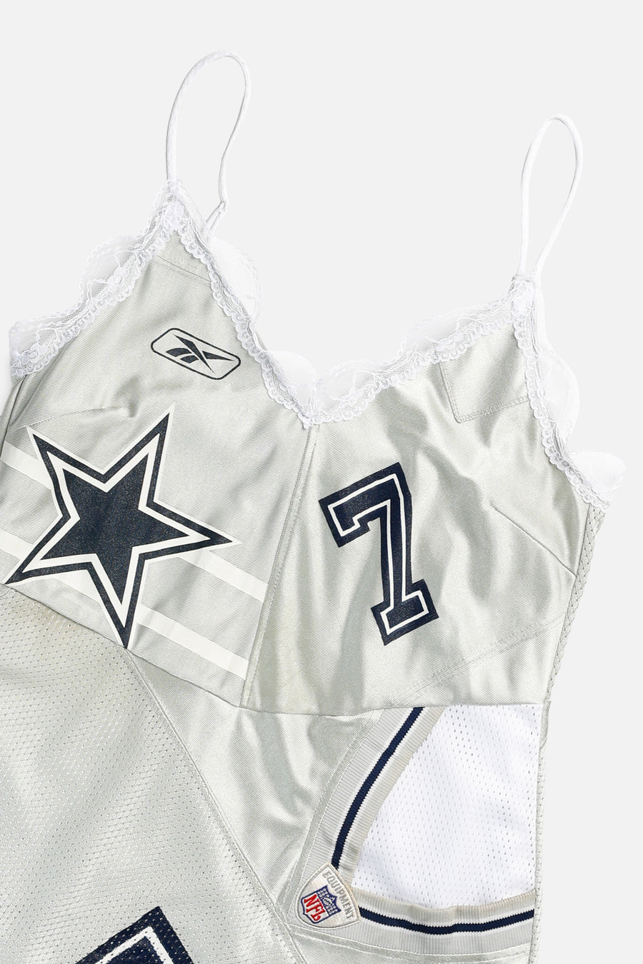 Rework Dallas Cowboys NFL Lace Dress - M