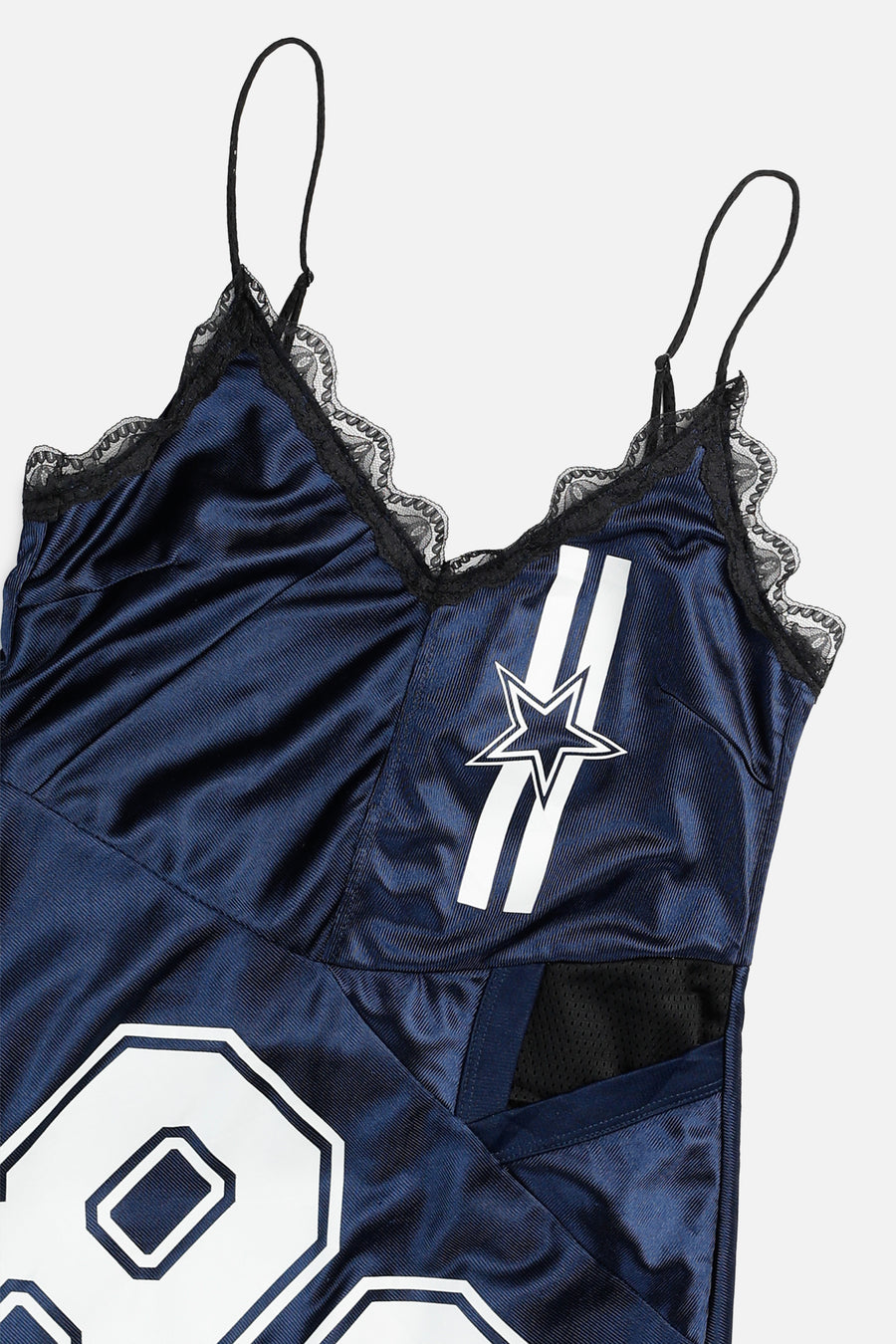 Rework Dallas Cowboys NFL Lace Dress - S