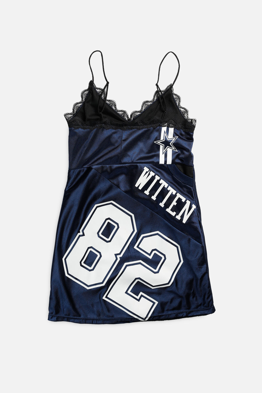 Rework Dallas Cowboys NFL Lace Dress - S