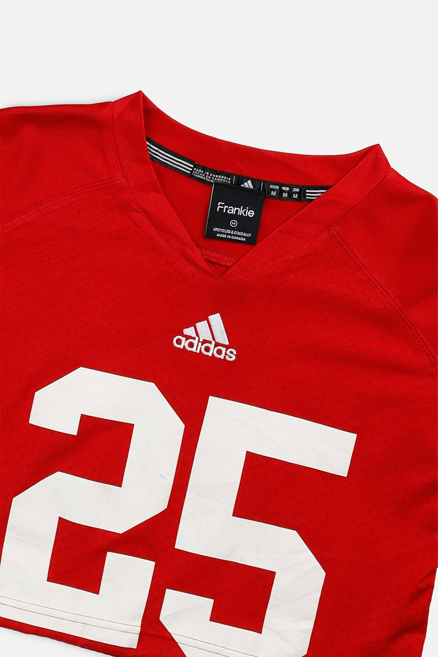 Rework Crop Wisconsin Badgers NCAA Jersey - XS