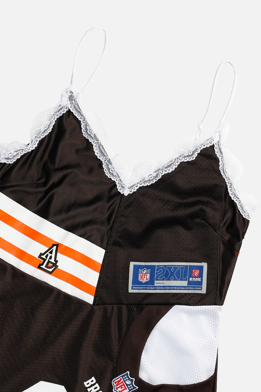 Rework Cleveland Browns NFL Lace Dress - M