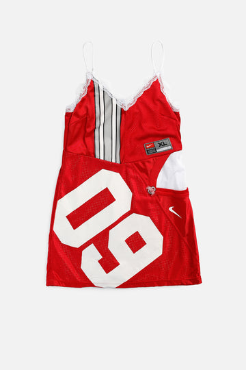 Rework Ohio State NCAA Lace Dress - M