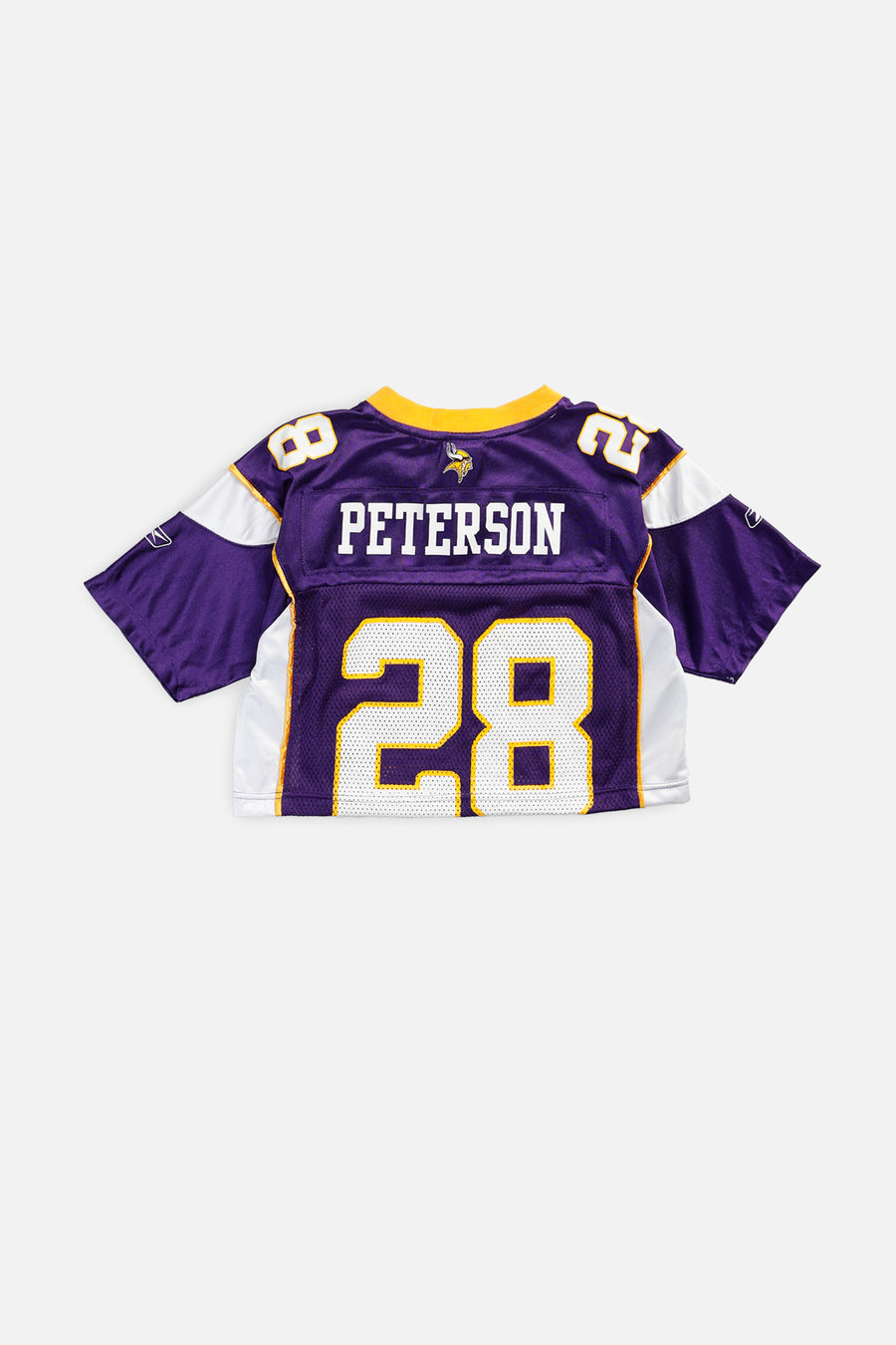 Rework Crop Minnesota Vikings NFL Jersey - XS