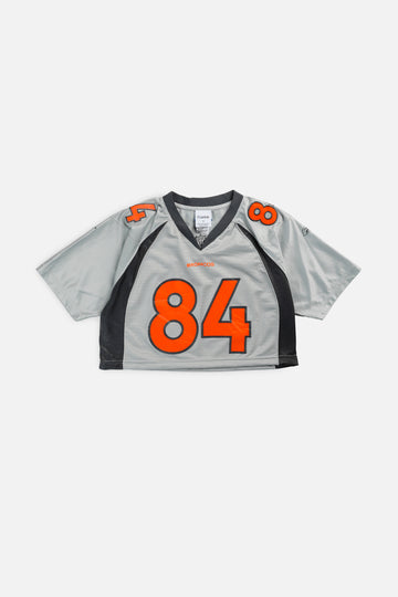 Rework Crop Denver Broncos NFL Jersey - M