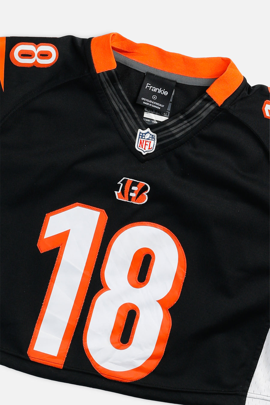 Rework Crop Cincinnati Bengals NFL Jersey - M