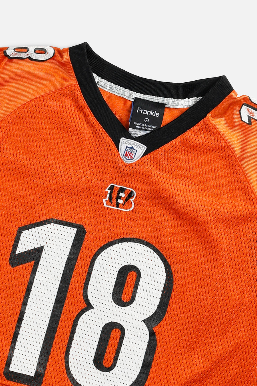 Rework Crop Cincinnati Bengals NFL Jersey - M