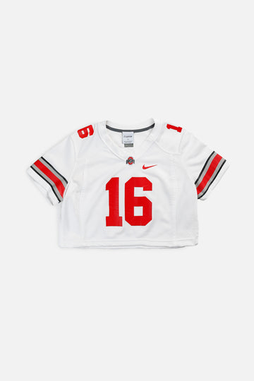 Rework Crop Ohio State NCAA Jersey - M