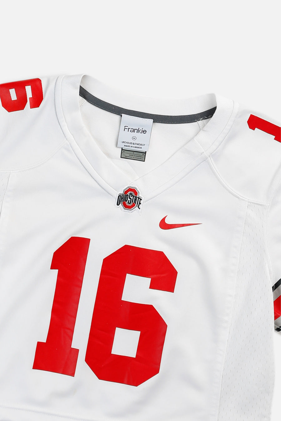 Rework Crop Ohio State NCAA Jersey - M