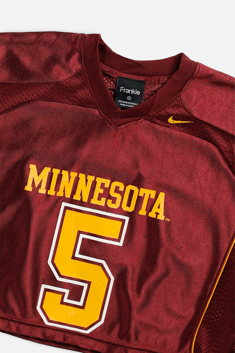 Rework Crop Minnesota Gophers NCAA Jersey - M