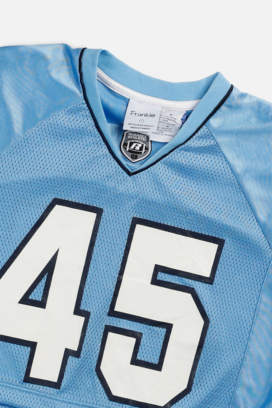 Rework Crop Football Jersey - S