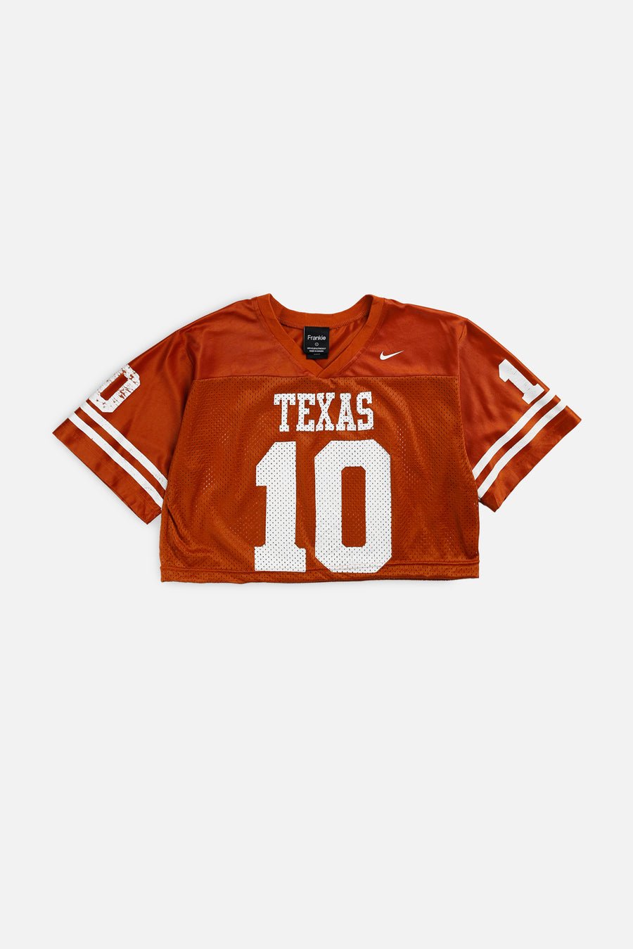 Rework Crop Texas Longhorns NCAA Jersey - S