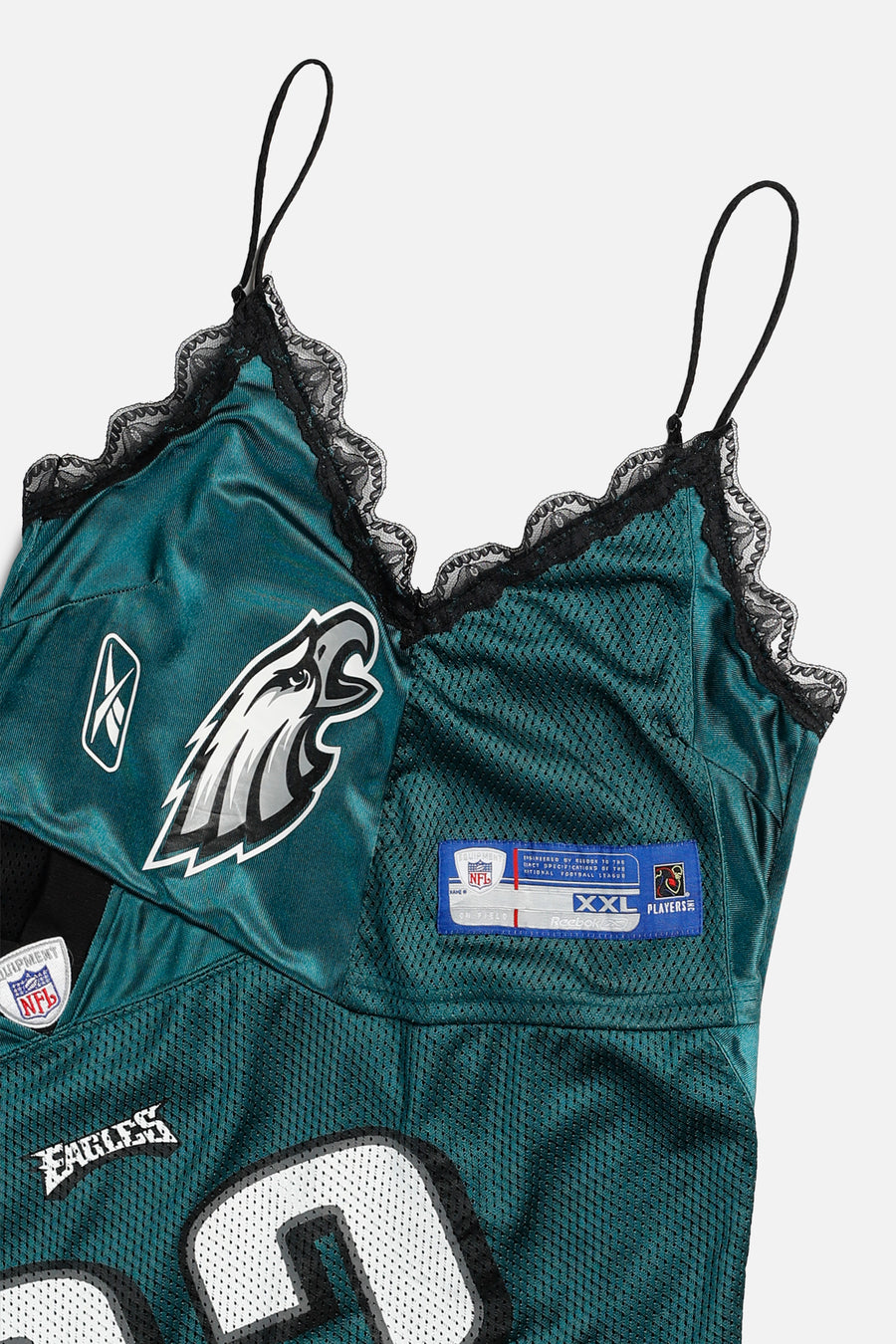 Rework Philadelphia Eagles NFL Lace Dress - M