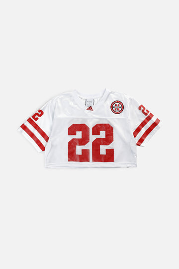 Rework Crop Nebraska Cornhuskers NCAA Jersey - M