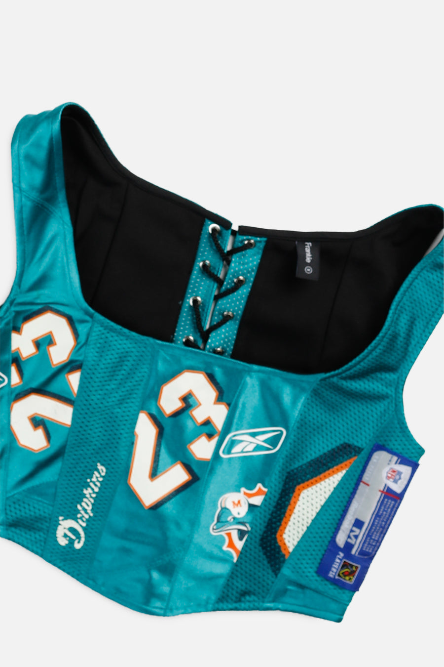 Rework Miami Dolphins NFL Corset - M