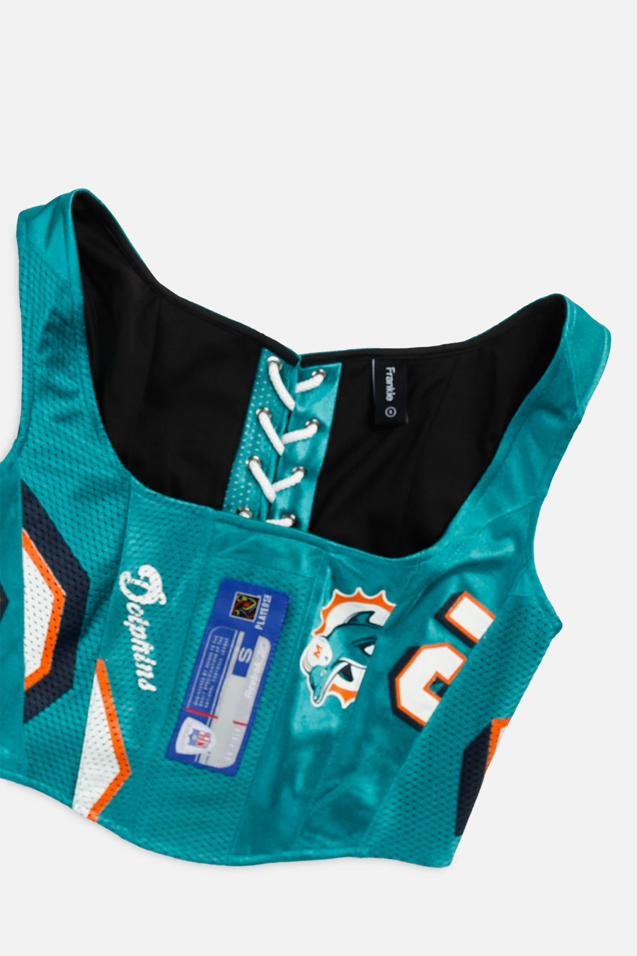 Rework Miami Dolphins NFL Corset - S