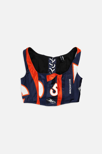 Rework Denver Broncos NFL Corset - M