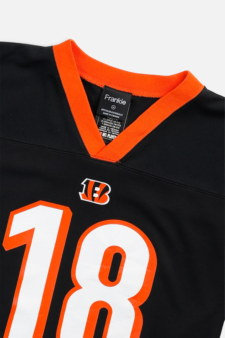 Rework Crop Cincinnati Bengals NFL Jersey - M