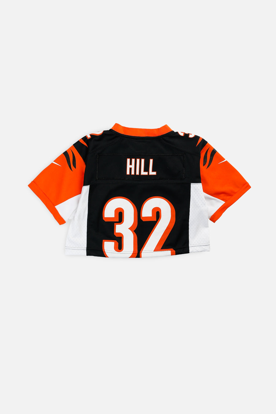 Rework Crop Cincinnati Bengals NFL Jersey - XS