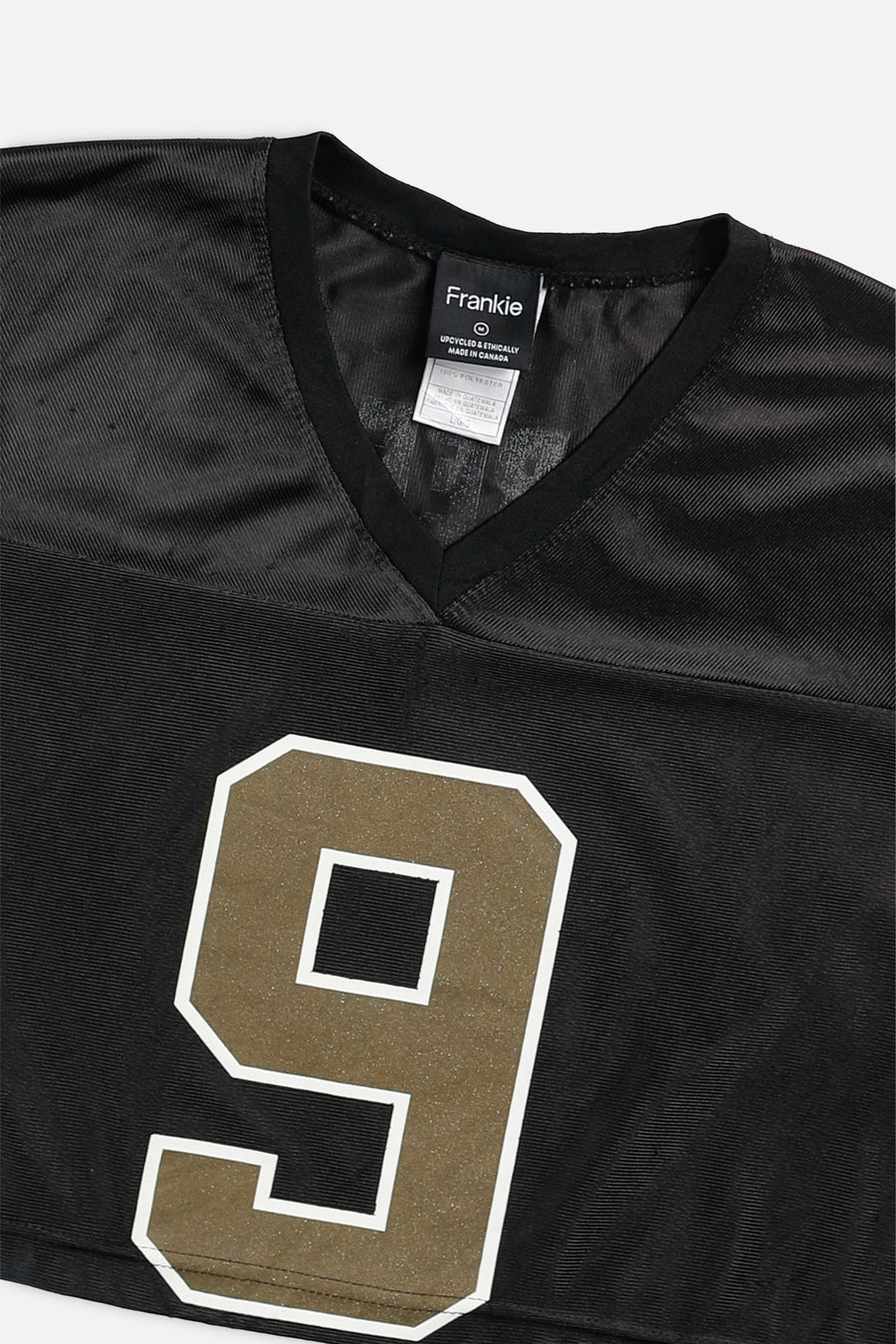 Rework Crop New Orleans Saints NFL Jersey - M