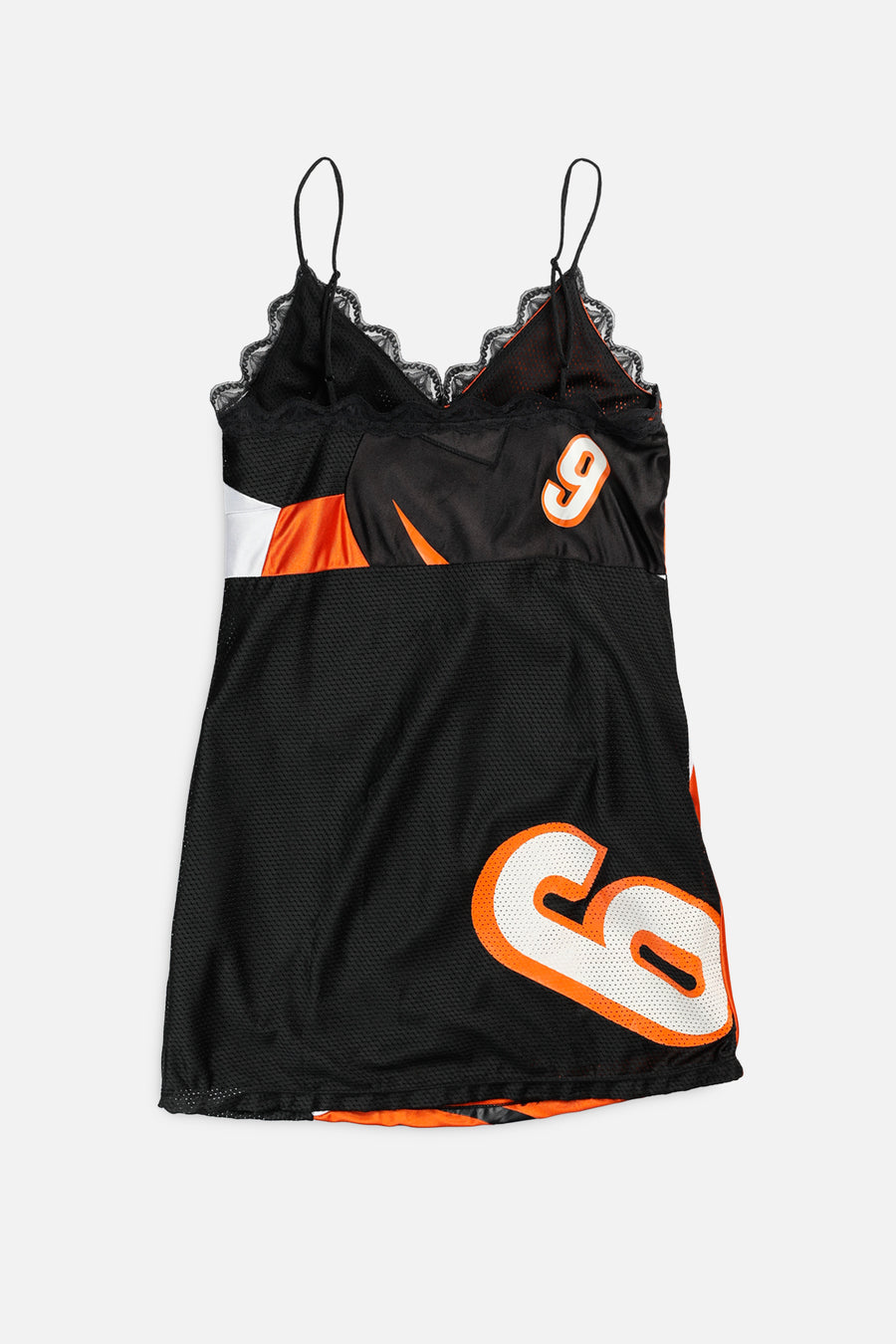 Rework Cincinnati Bengals NFL Lace Dress - M