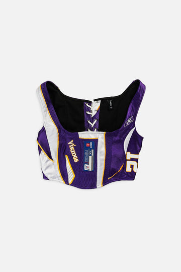 Rework Minnesota Vikings NFL Corset - XS