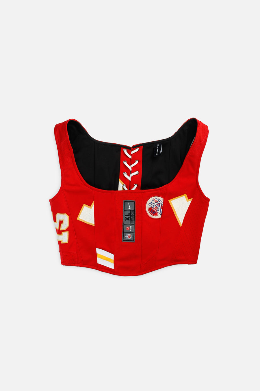 Rework Kansas City Chiefs NFL Corset - S