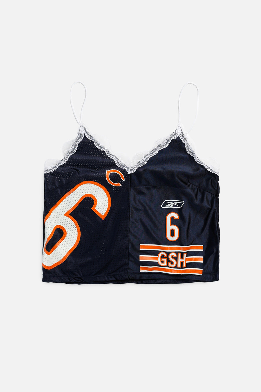 Rework Chicago Bears NFL Lace Tank - XL