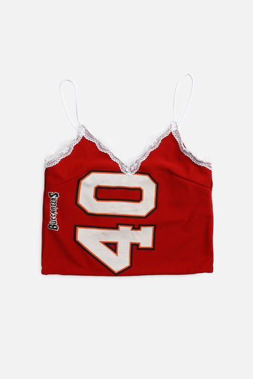 Rework Tampa Bay Buccaneers NFL Lace Tank - XS