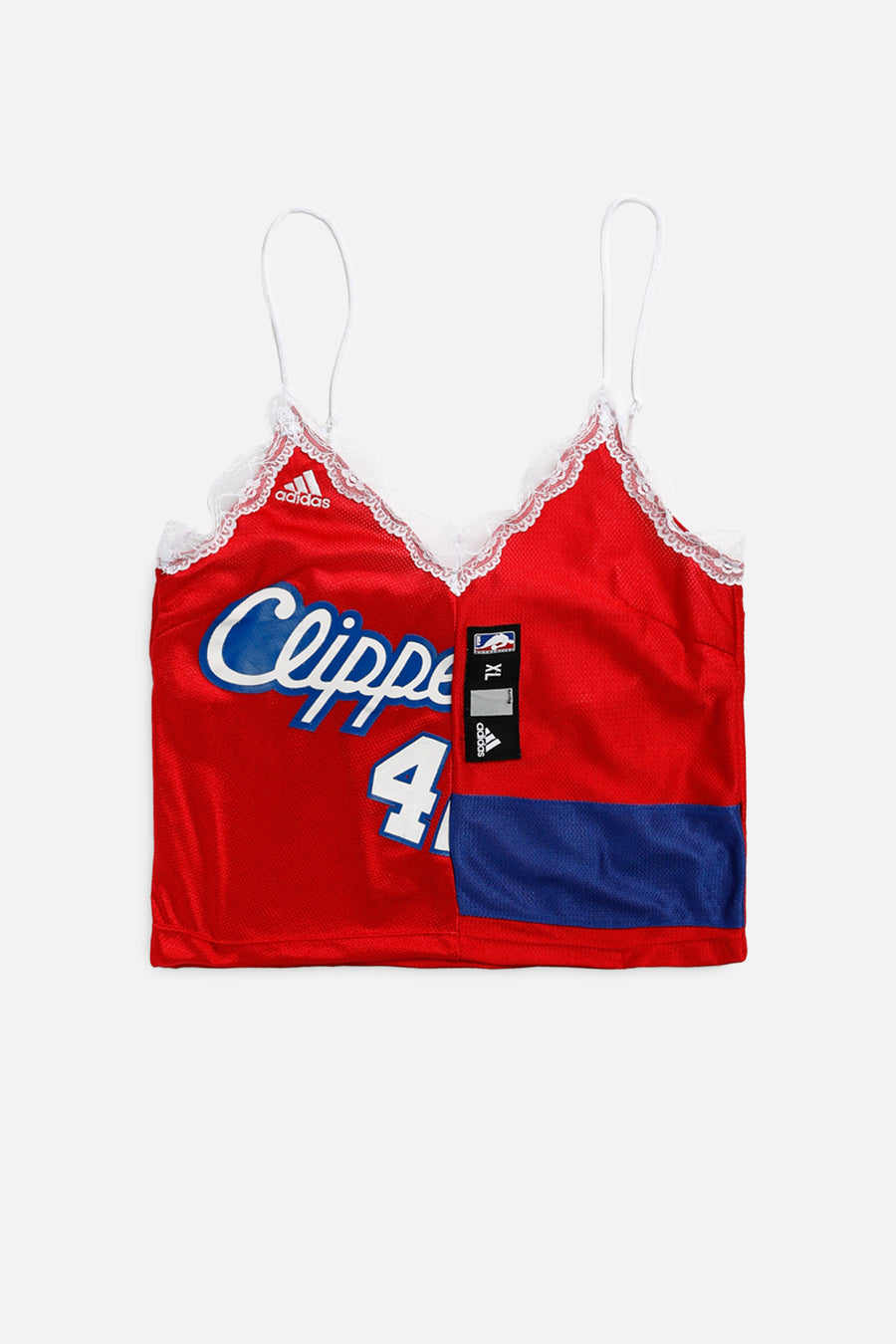 Rework LA Clippers NBA Lace Tank - S