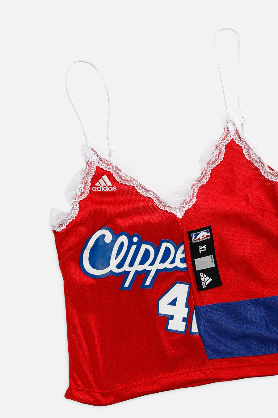 Rework LA Clippers NBA Lace Tank - S