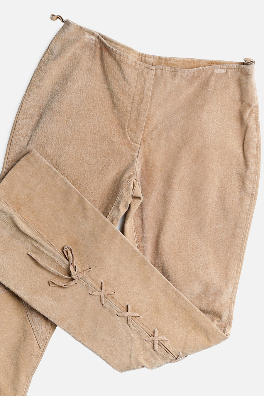 Vintage Low Rise Suede Pants - Women's S