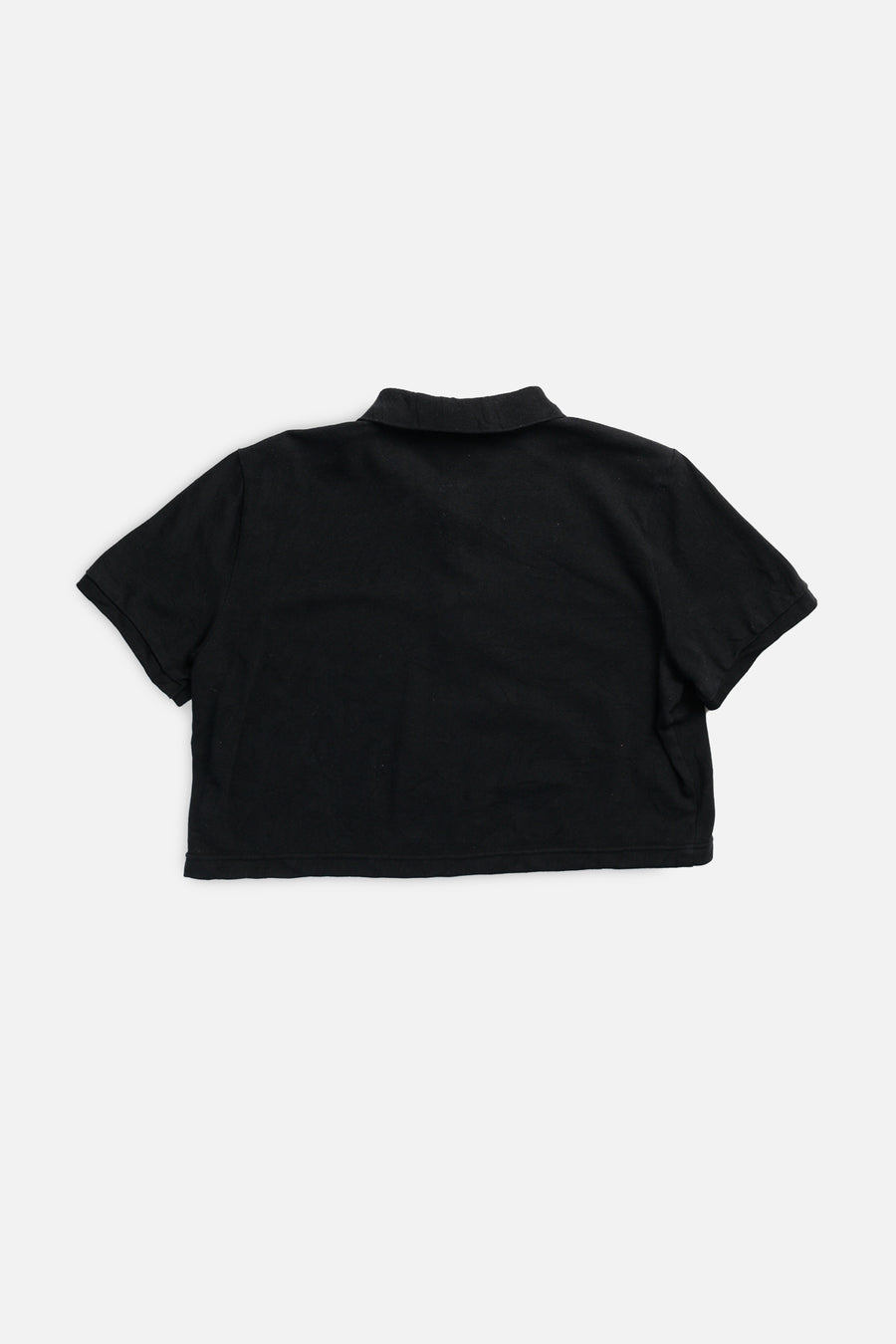 Rework Crop Collared Tee - L